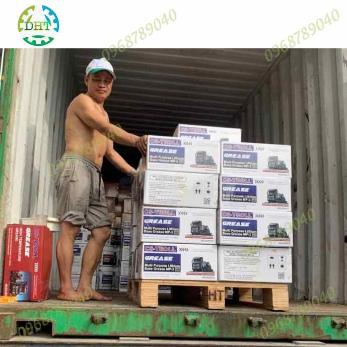 MỠ CS-TROLL CHỊU NHIỆT THÙNG 4KG LOẠI 380 ĐỘ