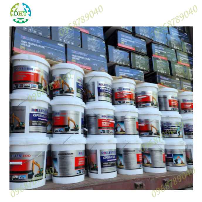 MỠ CHỊU NHIỆT ROLLESTER THÙNG 4KG LOẠI 380 ĐỘ