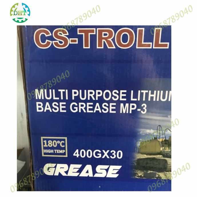 MỠ CHỊU NHIỆT CS-TROLL 180 ĐỘ LOẠI XÂU NHỰA