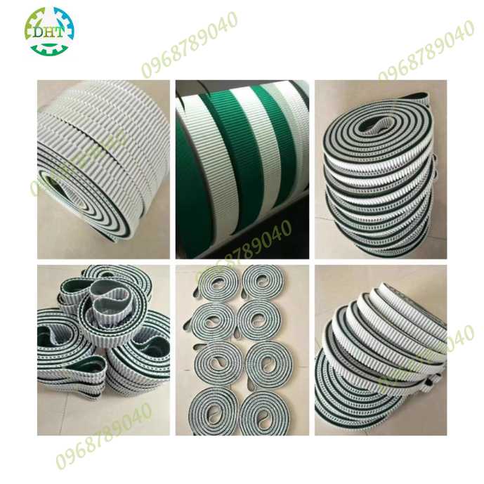 DÂY CUROA H LOẠI PU LÕI THÉP RĂNG